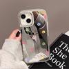 Color Flower Mirror for iPhone17promax Mirror Phone Case 16 Large Hole 14/13 Apple 15