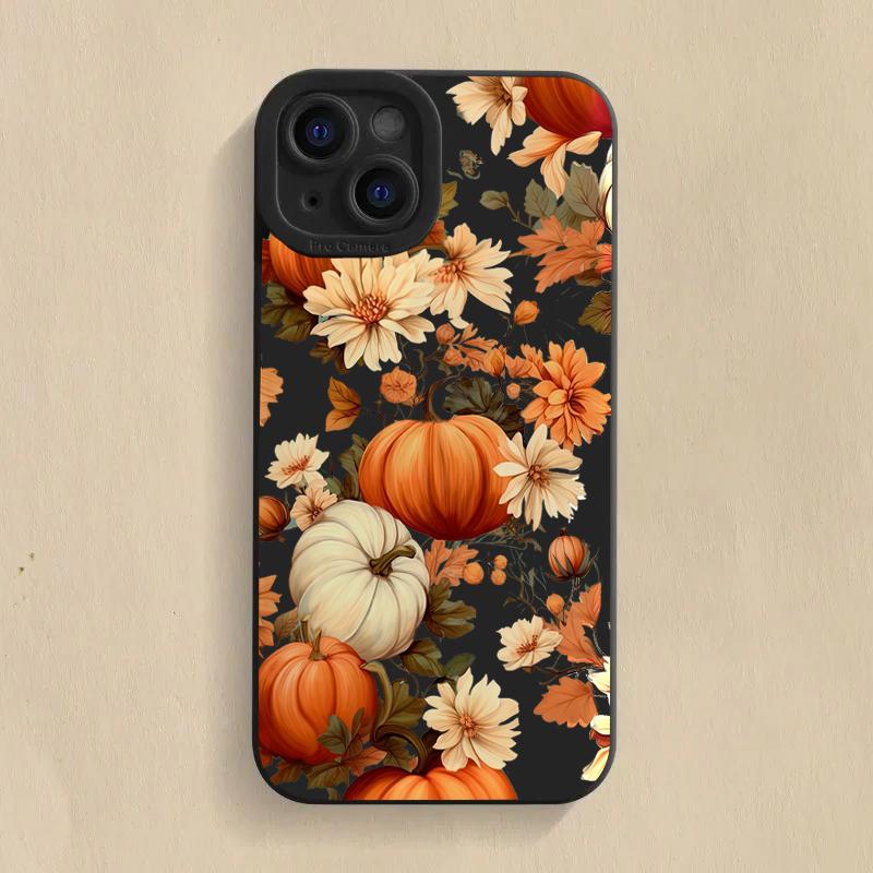 

Maple Leaf Pumpkin Pattern Phone Case For Xiaomi Redmi Note 14 13 12 11 Pro Plus 5G 12S 11S 10S Redmi 13C 14C 12 Silicone Cover RedmiNote13ProPlus5G