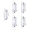 5 Pieces Cabinet Auxiliary Handles Open Sliding Door Decorative Sturdy Easy Installation