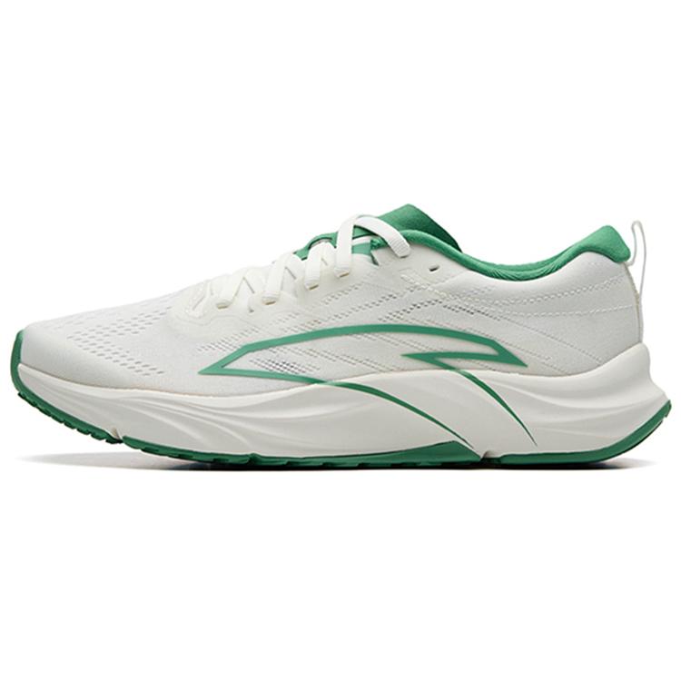 

New ANTA Asphalt Road Fighter 1.0 Running Shoes Women s Low top Ivory White/Track Green 122225590R-3 36