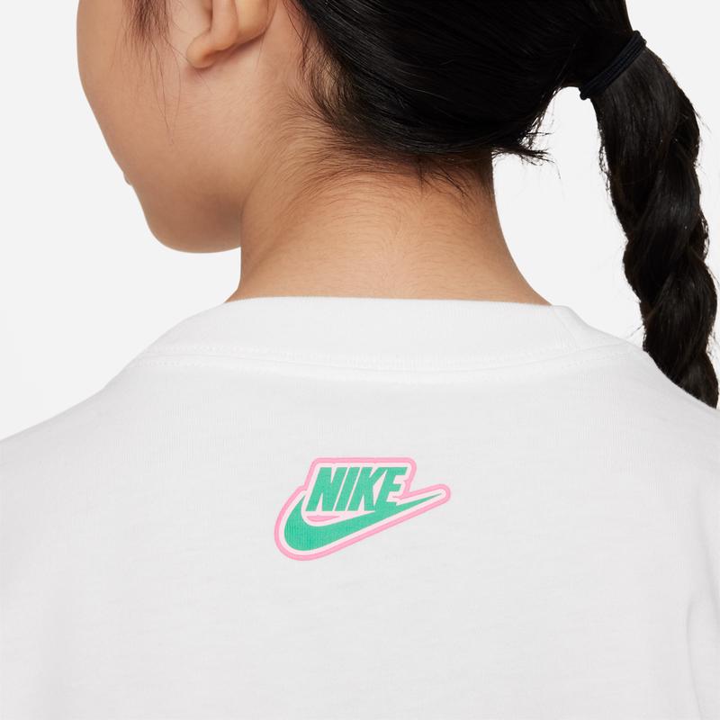 Nike Kids T Shirts Crew Neck Moderate FD5371-100