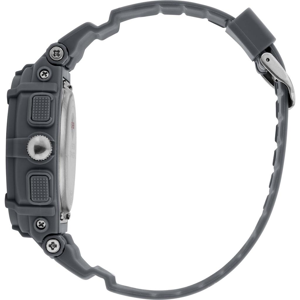 Sector Ex-09 Silikonarmband Silbernes Zifferblatt Quarz R3251296003 Herrenuhr