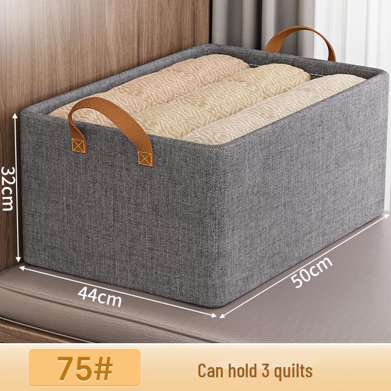 7-Piece Steel Frame Fabric Wardrobe Organizer Set