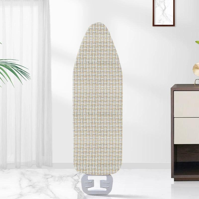 

Printed Ironing Board Cover Drawstring Tightening with Padding Cloth Large Canvas Ironing Board Accessories Protector Cover