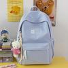 Schoolbag New Ins Backpack for Primary School Students Korean Middle and High School Students Lightweight Schoolbag for Women's Niche Versatile Trendy