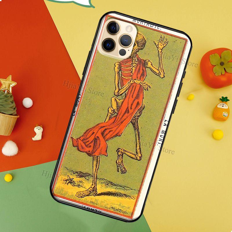moon Tarot Mystery totem Case For iPhone 11 14 13 Pro Max 12 mini X XR XS MAX 6 6S 7 8 Plus 5S SE 2020 Phone Cover