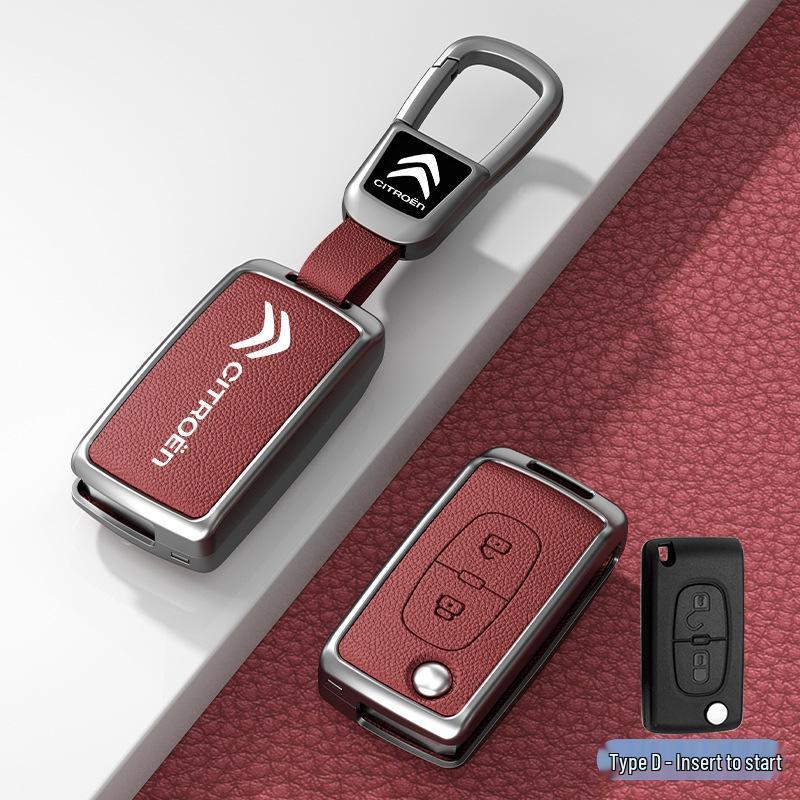 Car Key Cover & Buckle for Citroen C3XR, C4L, Tianyi, C5, C4 Sega, Elysee, C6 Models