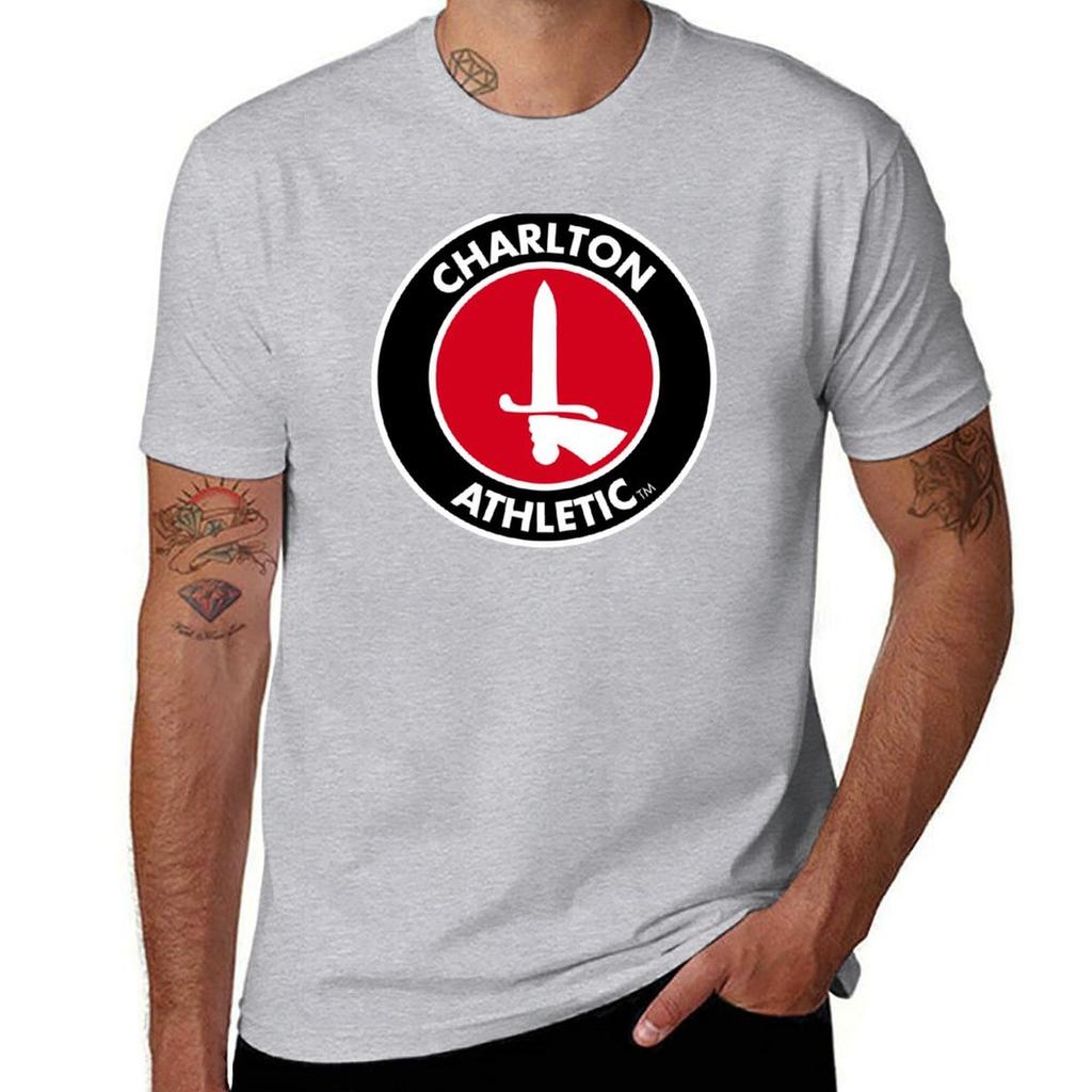 The Charlton Athletic F.C.. Tričko prosté celní estetické oblečení pánská grafická trička anime