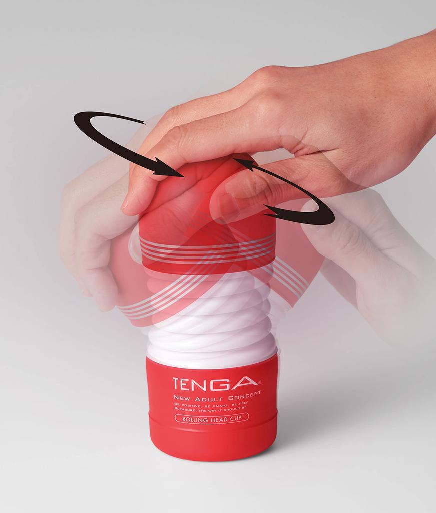 TENGA Rolling Head Cup Tightening Tip Stimulation