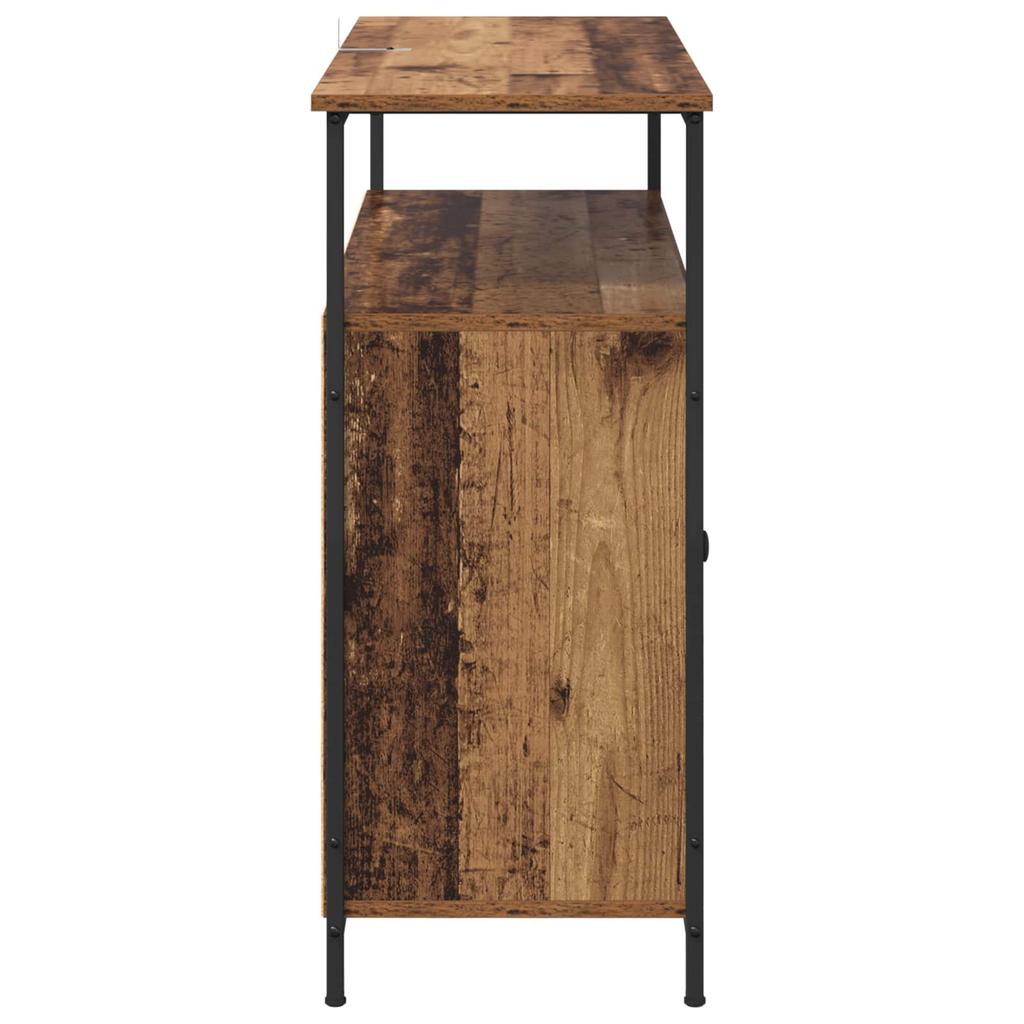 Sideboard Reclaimed Wood 100 x 35 x 80 cm Engineered Wood