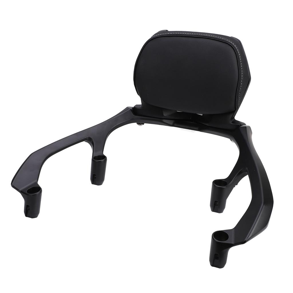 Motorcycle Passenger Low Backrest Bar with Back Rest Pad Docking Hardware Kits Detachable Rear Back