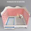 Panoramic View Rabbit Villa Large Drawer Style Cage for Dutch Guinea Pigs Easy Clean Home Habitat Spacious Rodent Enclosure