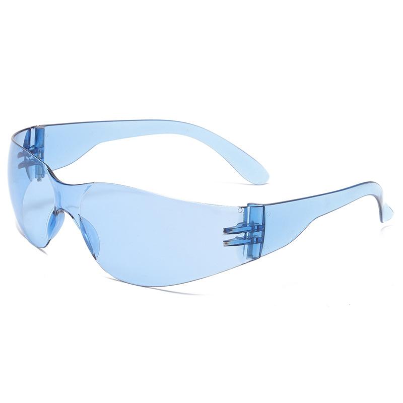 Neue Radsportbrille Outdoor-Sport Radbrille Windschutzbrille Unisex-Brille Randlos Sport Uv400 Fahrbrille