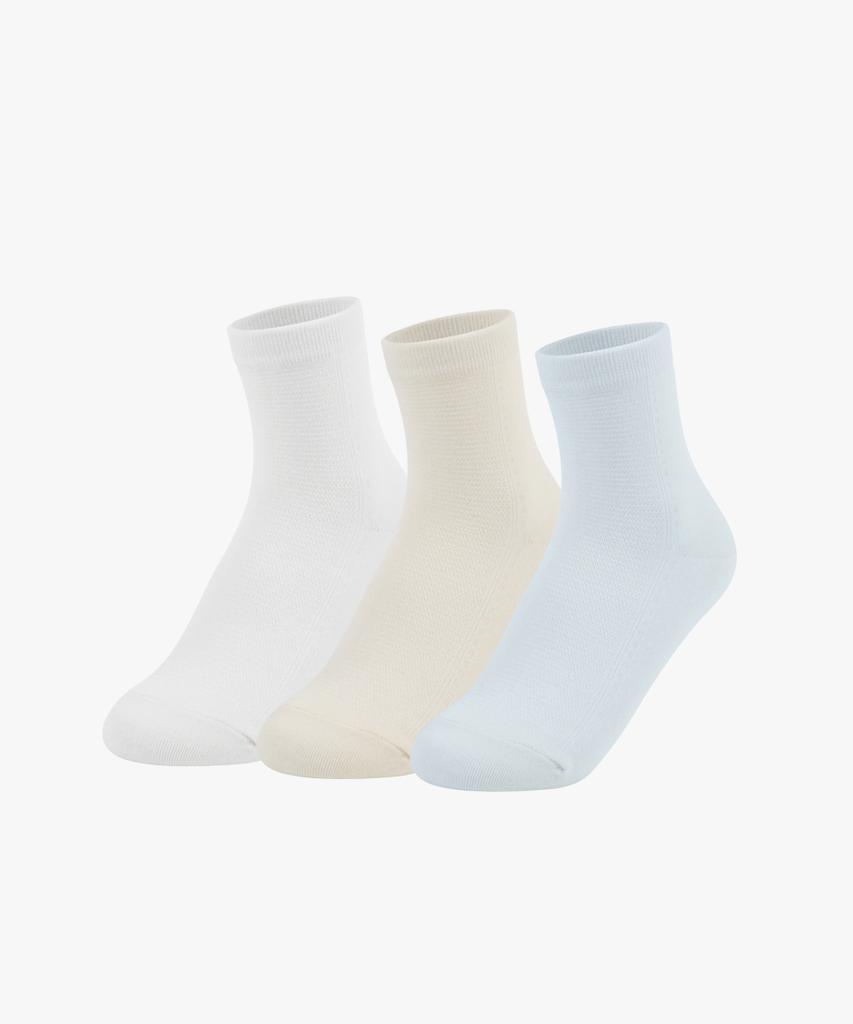 Lagpoteuyangmal Rockport Instep Mesh Mid-Length Socks 3-Pack