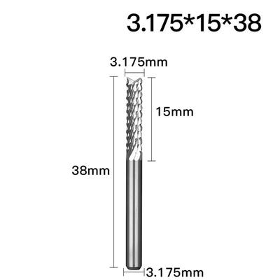 Sleek Design of 3 175mm Carbide Milling Cutters Perfectly Fits Various Models of CNC Equipment Available Today