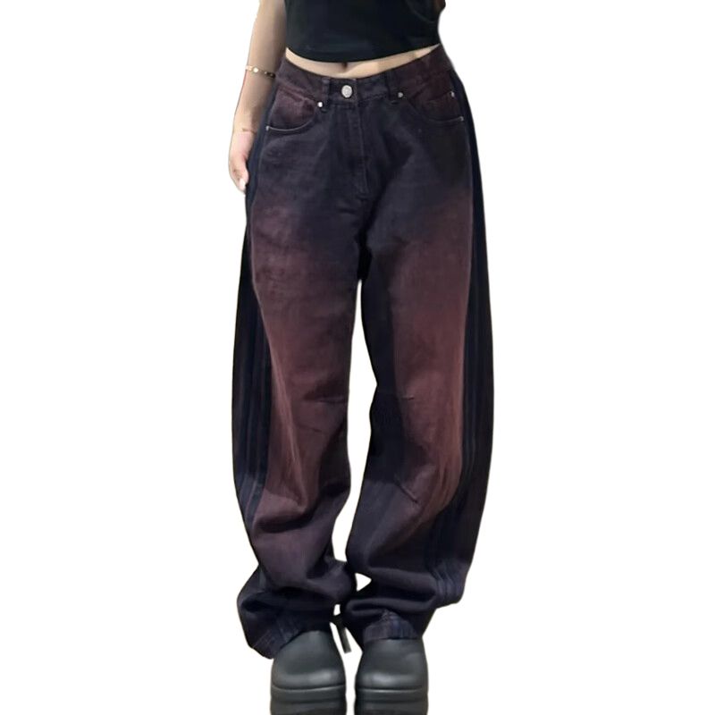 adidas Adilenium Saison 3 Banane Eng Anliegend Gewaschene Jeanshose KG0201