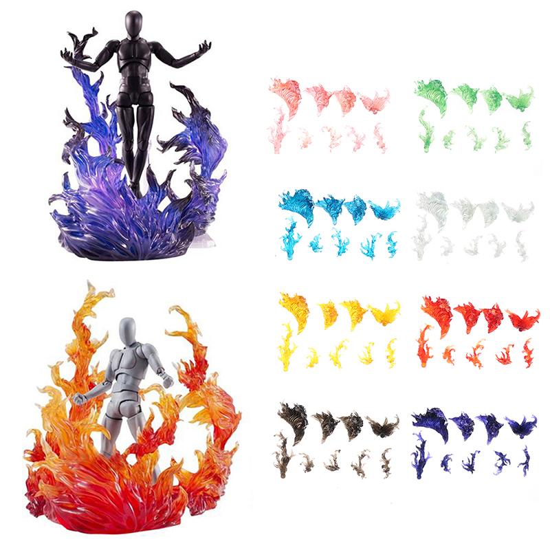 Flame Impact Effect Impact Model Action Figure Special Effect Action Accessories
