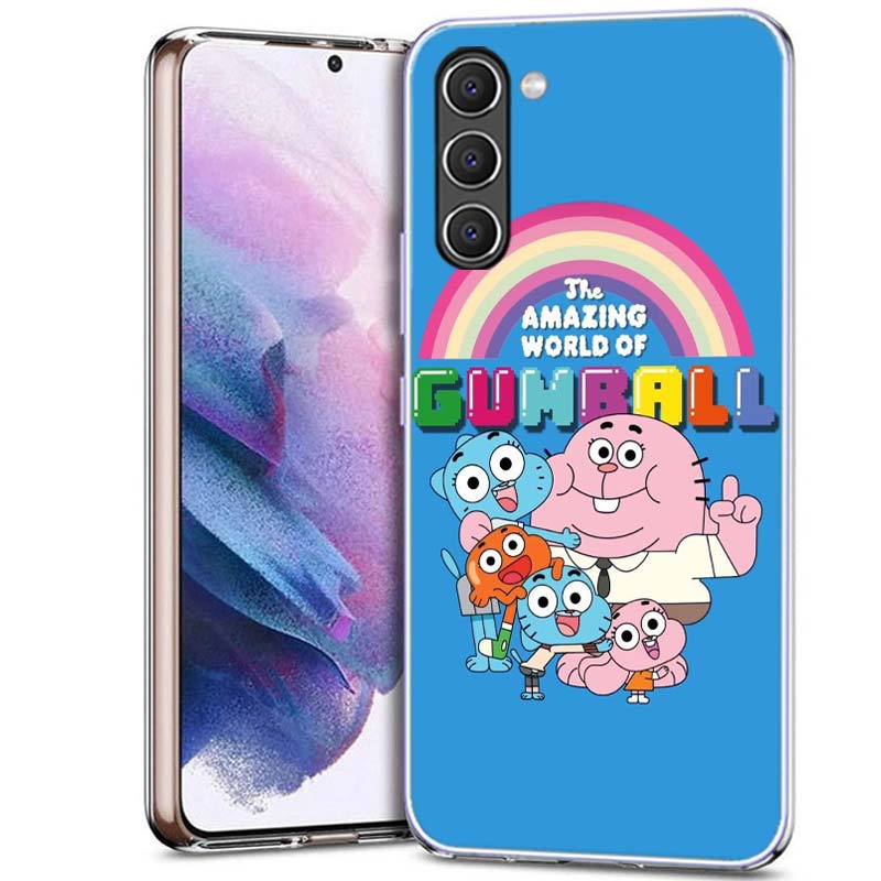 Cartoon The Amazing World of Gumball Phone Case for Samsung A16 A26 A36 A56 A17 A37 A57 A07 A06 A02S A12 A22 A32 A52S A72 Galaxy