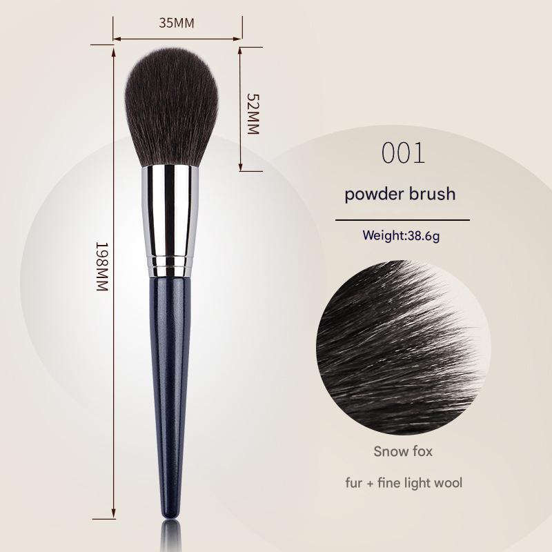 

1 Piece Professional Soft Makeup Brush Set - Animal hair powder brush Large Powder Kabuki Brush for Face, Cosmetic Brush