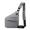 New Breast Bag Men's Leisure Sports Commuter Shoulder Bag Outdoor Travel Multi-compartment Messenger Bag