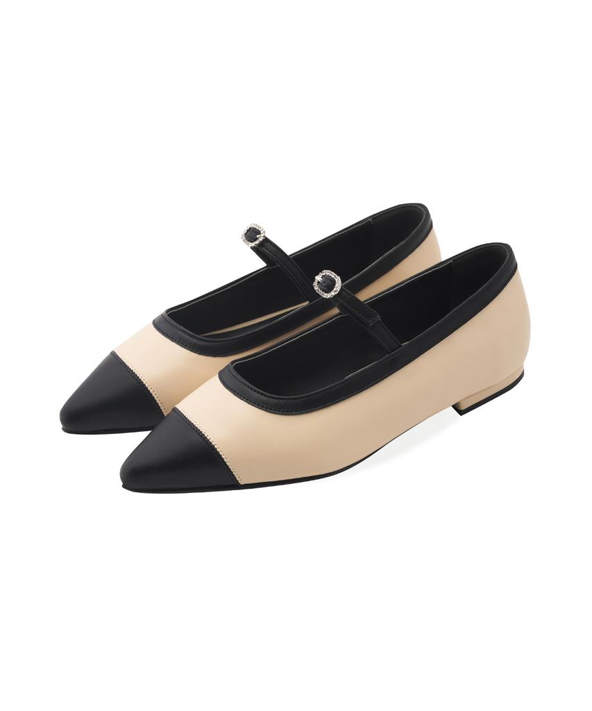 Spur Lou Mary Jane Flat -Sa8040 (4Color) Mary Jane Flat (Type A)