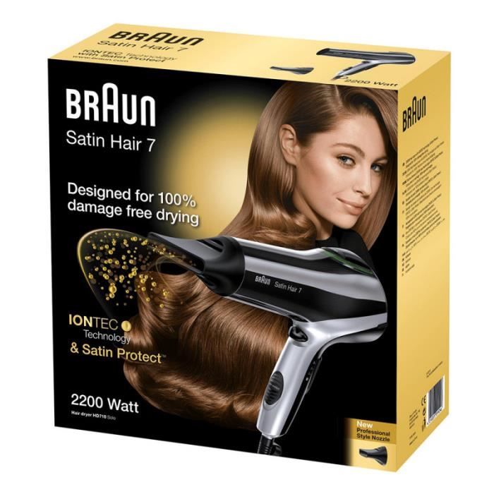 Séche-cheveux Ionique Braun Br