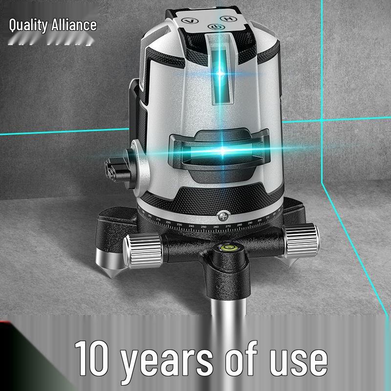 High-Precision Outdoor Laser Level: Automatic Infrared & Blue Light Leveler