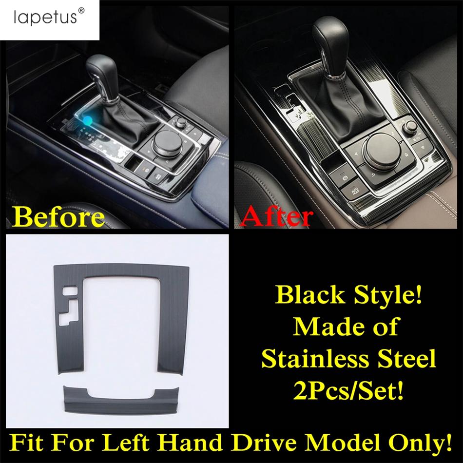 Car Foot Rest Pedal / Gear Shift Panel / Door Handle Bowl Decoration Cover Trim Interior Accessories For Mazda CX-30  - 2025