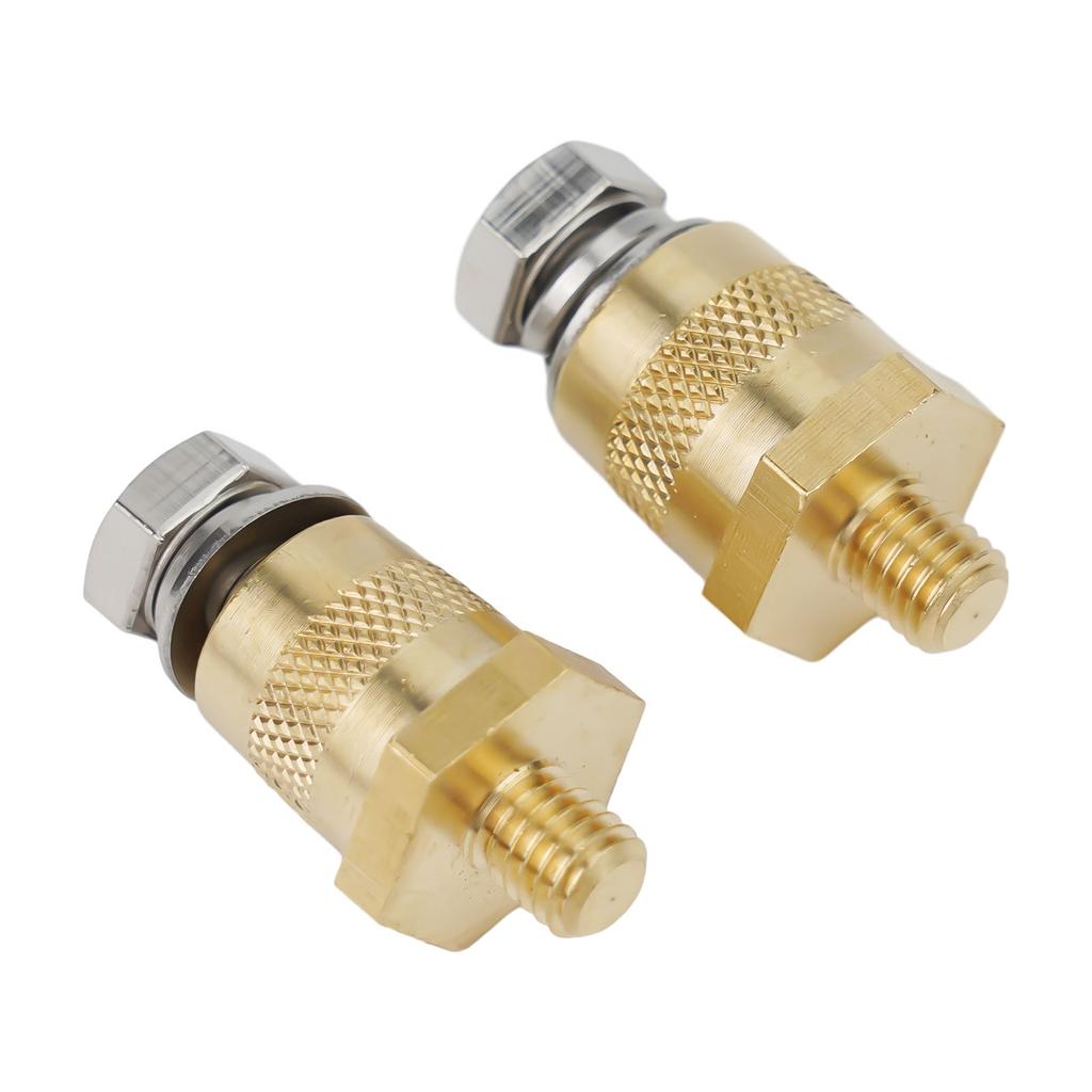 Car Spare Parts High Quality Terminal Connectors Terminal Connectors M8 Battery Pole Adapter With Stainless Screws Car Battery