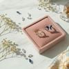 Light Luxury Butterfly Opening Ring Adjustable Crystal Ring Light Luxury Finger Jewelry  Gifts