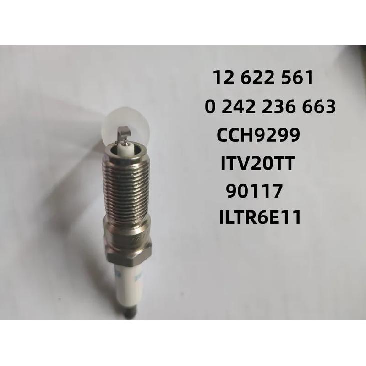 4-6 Pcs OE: 12622561 ILTR6E11  90117 Iridium Spark Plug For Buick Lacrosse Enclave Park Avenue Chevy Cadillac SLS XTS/SRX 3.6L