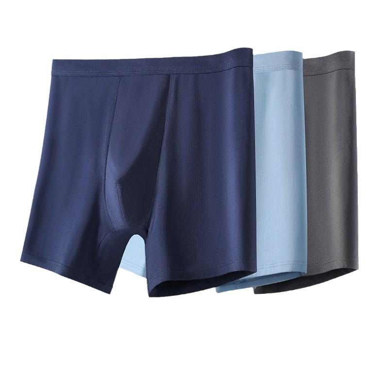Men's Underwear Sports Elongated Flat Corner Pants with Anti Roll Edge and Enlarged Size Four Corner Pants