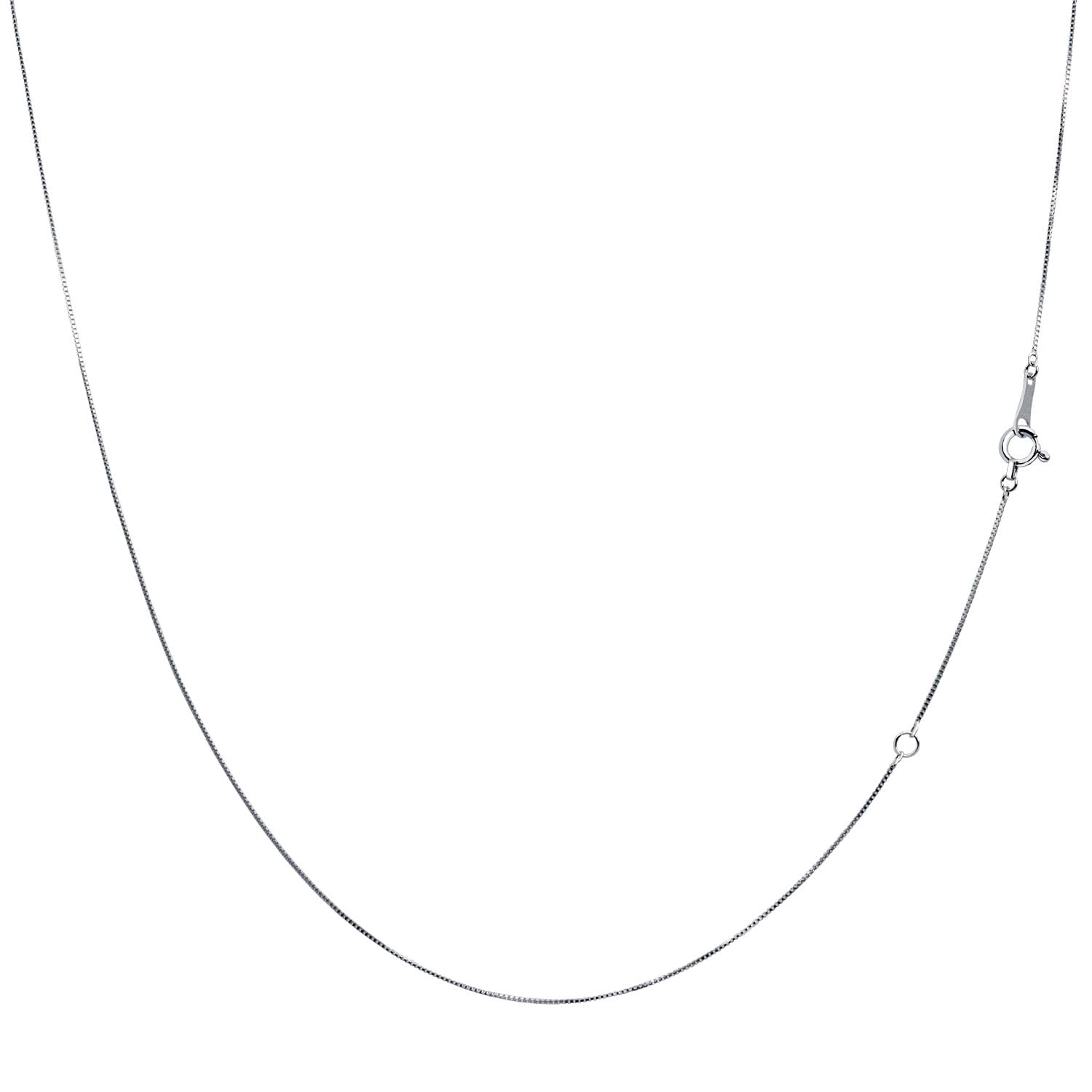 

Necklace Chain Venetian Width PT850 Platinum Length 45cm Weight [Lala Christie] approx. 0.5mm approx. 1.29g lc97-0077-pt-05-45