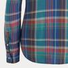 Polo Ralph Lauren Polo Color Block Kariert Logo Gestickt Langarmhemd Damen Hemden Multicolor WMPOSHTN6820287-400