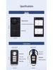 Adjustable Sensitivity Wireless Vibration Alarm with Remote Control