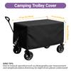 Multifunctional Foldable Cart Cover, Suitable for Most Outdoor Utility Carts. Suitable for Various Weather Conditions.
