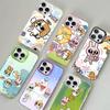 Anime SiamLIPu Phone Case Color Silver Shell For lPhone 17 16 16e 15 14 13 12 11 Pro Max Plus