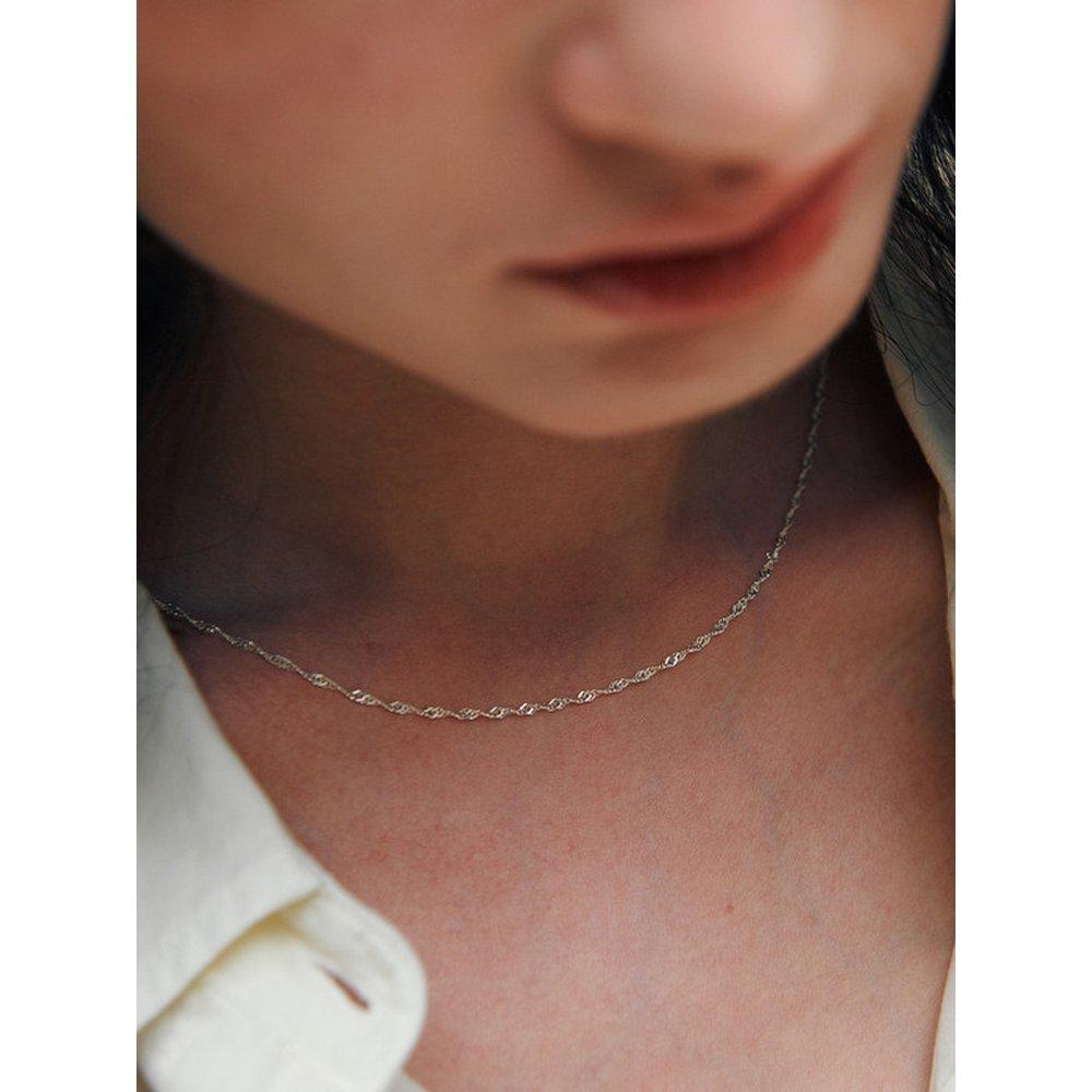 [925 Silver] Un.Silver.204 / Tordu Necklace
