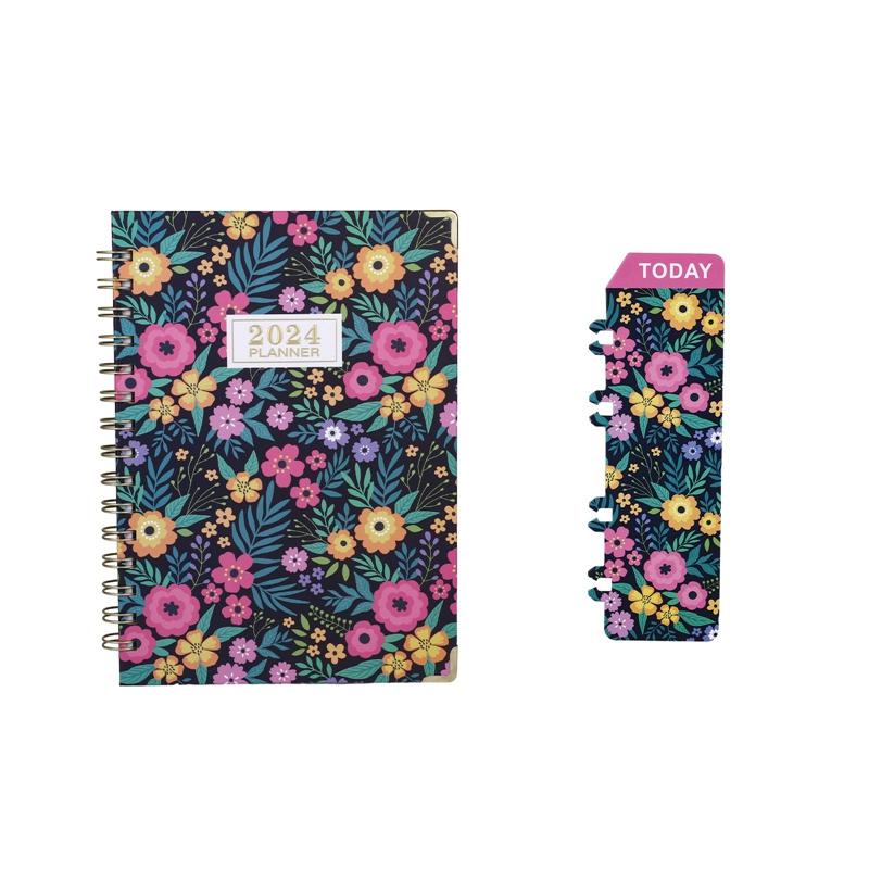 A5 Spiral Book Coil Notebook To-Do Lined Grid Paper Journal Diary Sketchbook For School Supplies Stationery