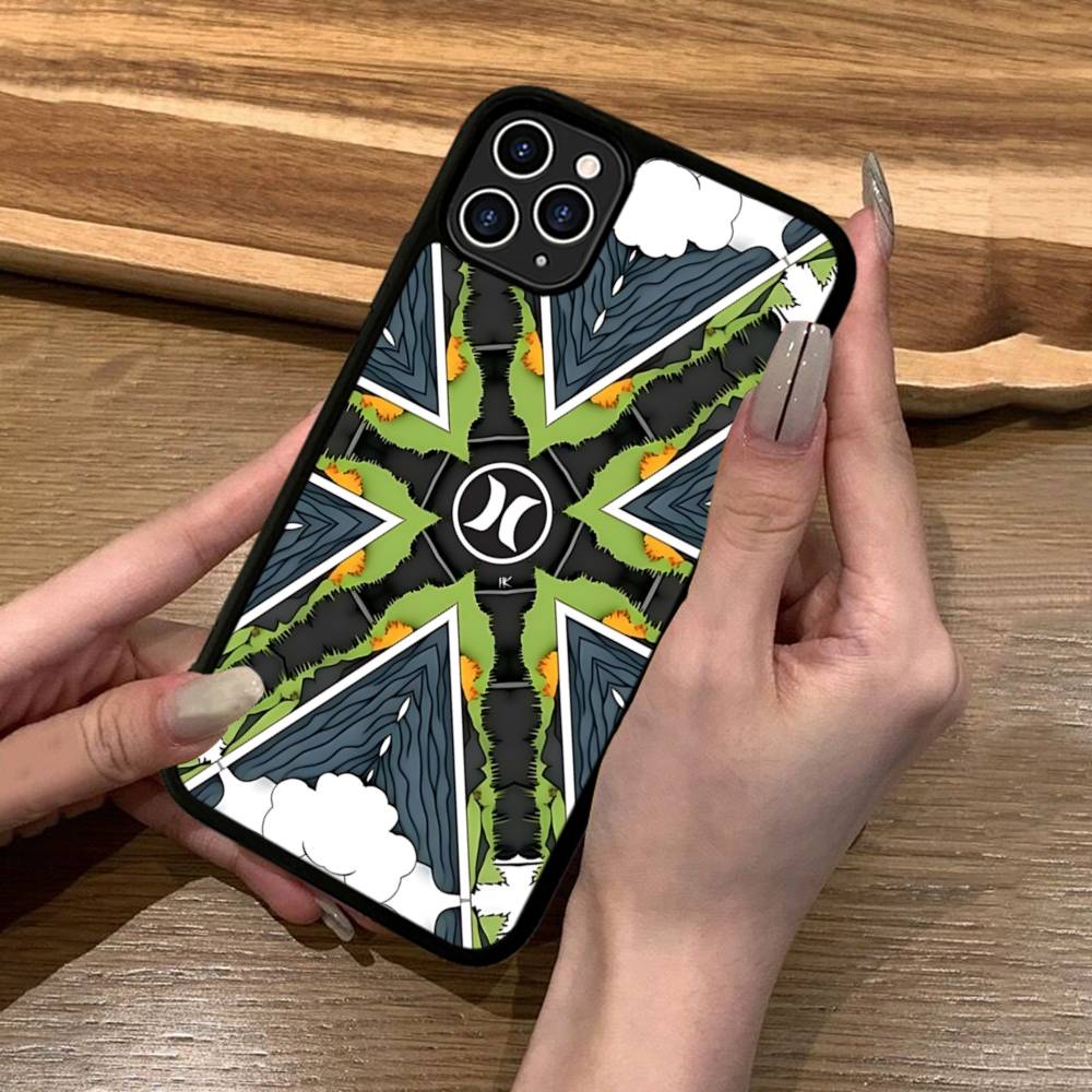 

Classic Famous Brand H-HurleyS Logo For Iphone 17 Air 16 15 14 13 12 11 Pro Max TPU+PC Plus Shockproof Back Phone Cover iPhone 17