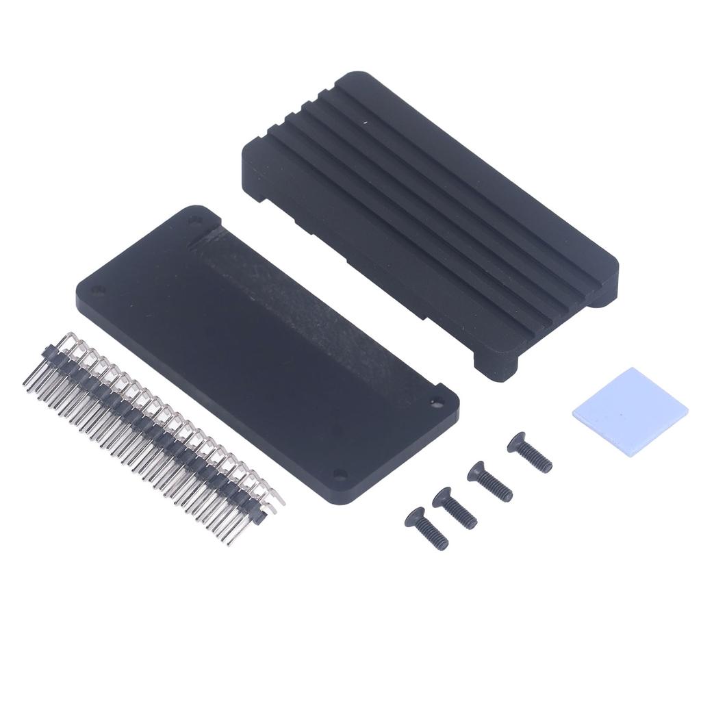 Carcasă de Răcire din Aliaj de Aluminiu Carcasă Inferioară Acrilică Carcasă de Răcire Pasivă pentru Raspberry Pi Îndoită
