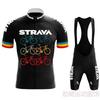 2026 Summer Breathable Cycling Suit Set, Tour De France Edition Cycling Suit Short Sleeve Set, Outdoor Mountain Bike Road Race Cycling Suit