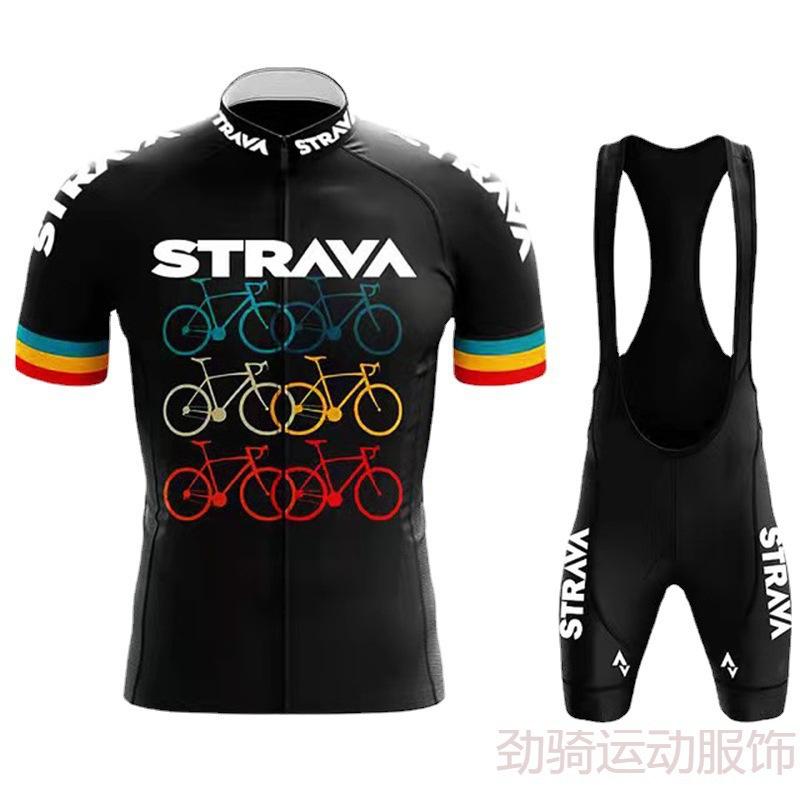 2026 Summer Breathable Cycling Suit Set, Tour De France Edition Cycling Suit Short Sleeve Set, Outdoor Mountain Bike Road Race Cycling Suit