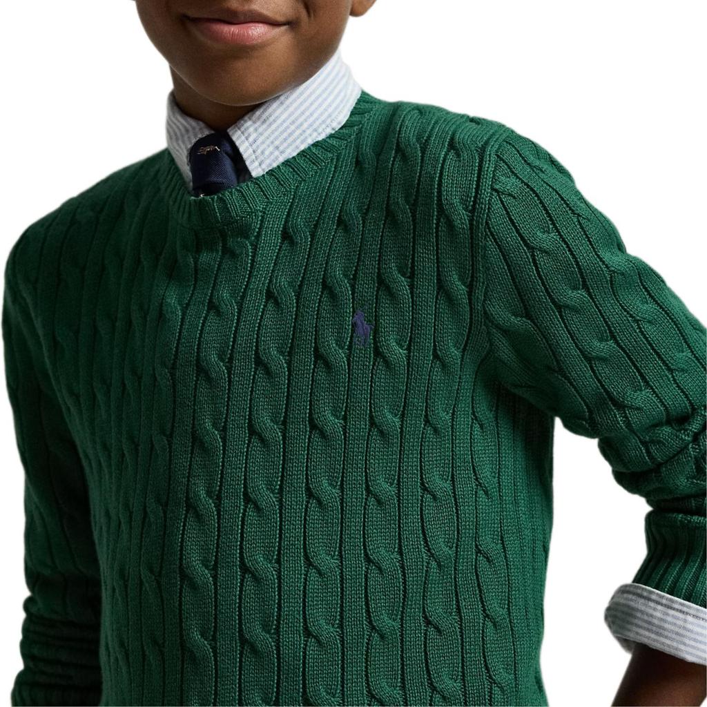 Polo Ralph Lauren Sweater FW25 Cable Knit Cotton Kids Kids Sweater 323702674-079