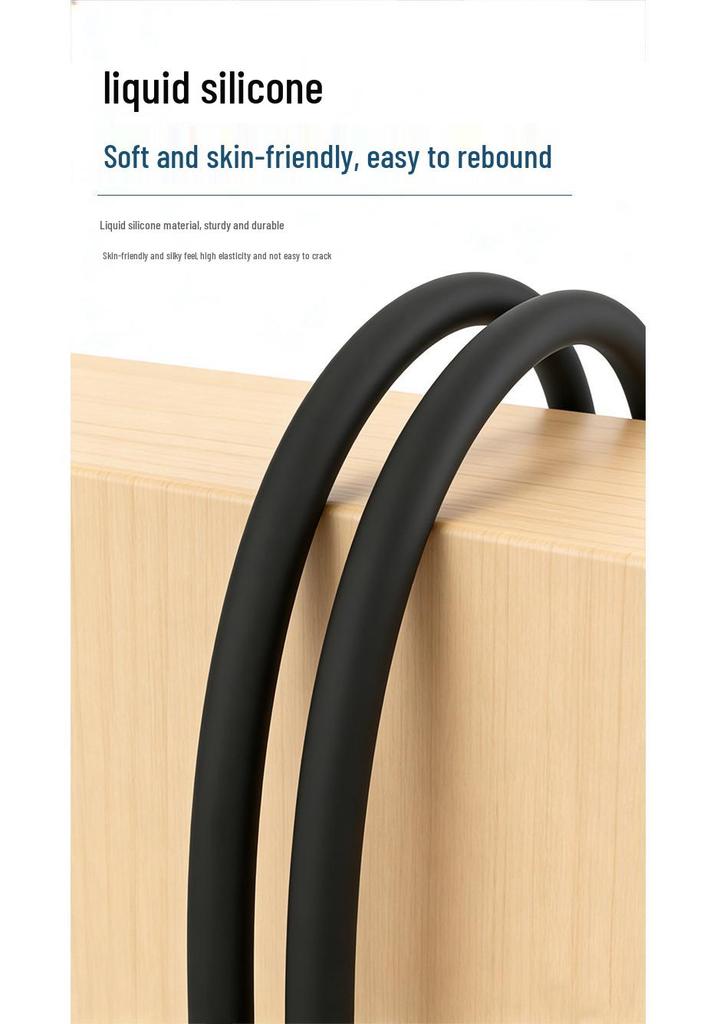 PD100W Digital Display Silicone Fast Charging Cable for Android and Apple Phones