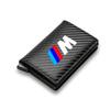 BAGC4 2026 Car Sticker Rfid Leather Carbon Fiber Credit Card Holder pu Wallets Men Black Magic Trifold for BMW M Logo X1 X2 X3 F10 F30