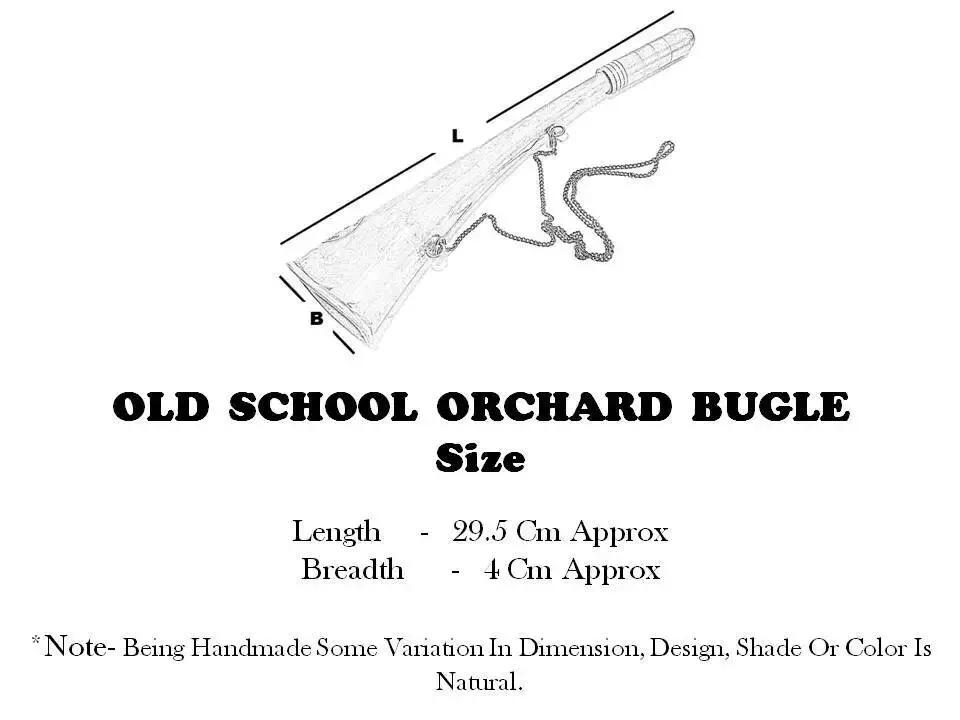 Brass Bigul (Large) – Classic Old School Orchestra Band Instrument