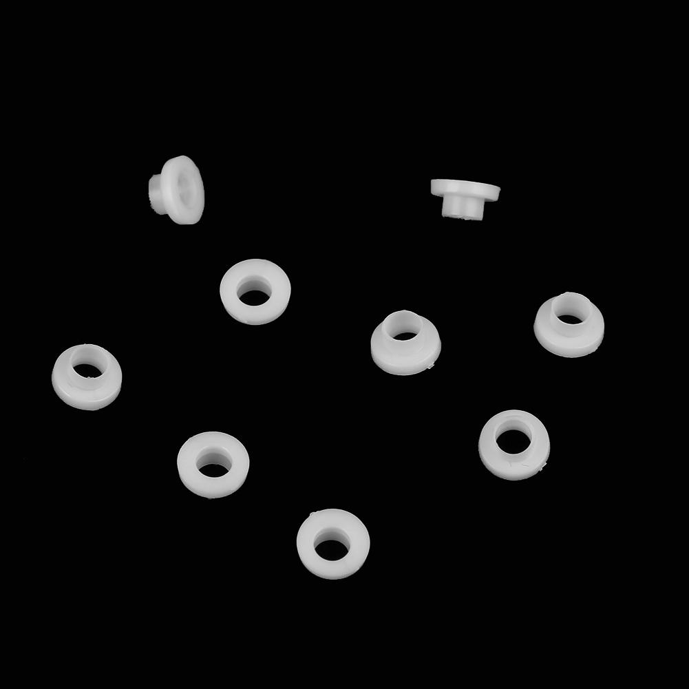 100pcs Transistor Washer Insulated PlasticSpacer  Bushing Washers (TW6)