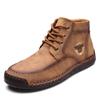 New men's leather casual shoes  flats hot selling loafers fashion men's shoes comfortable driving shoes large size 38-48