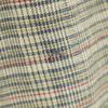 Givenchy 90s Linen Old Check Pattern Jacket 9 Brown Women Used